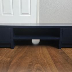 Pottery Barn Mini Hutch Navy