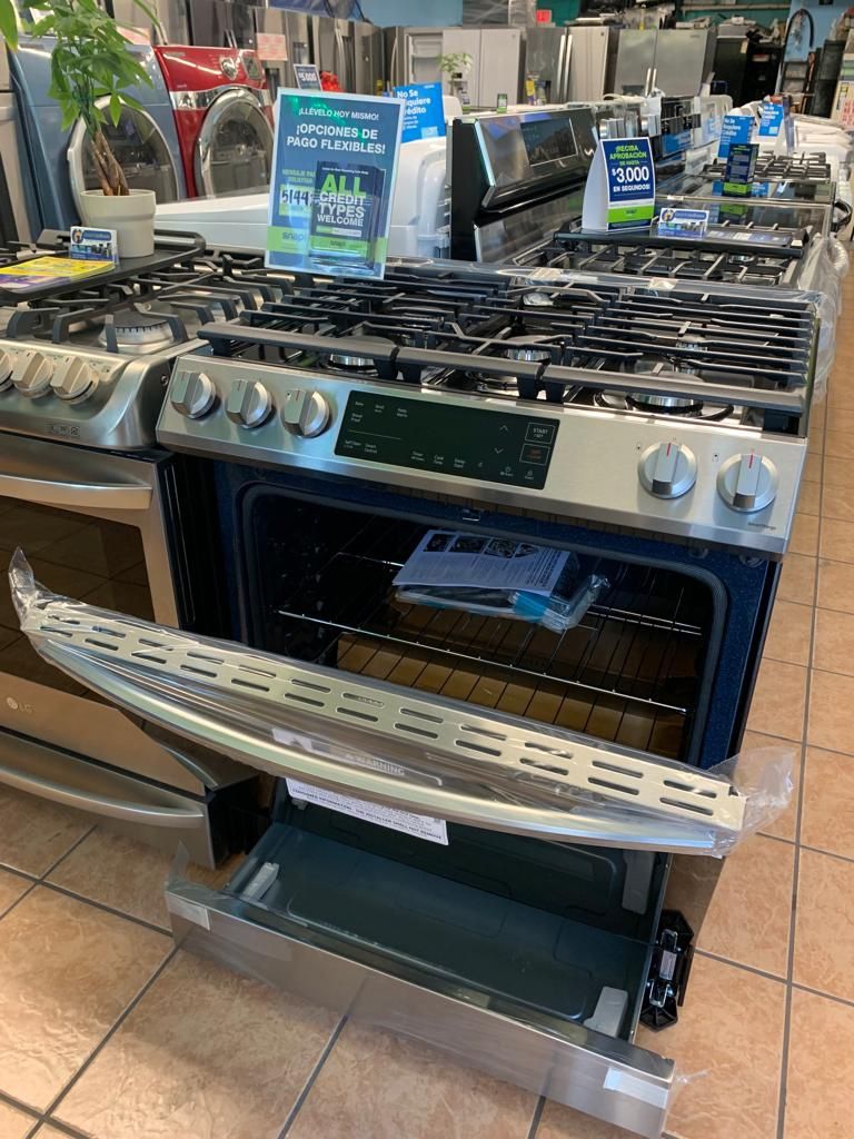 Samsung Slide In Gas Stove