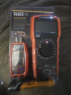 Klein tools  Multimeter, Voltage Tester and Outlet Tester Premium Electrical Tool Set