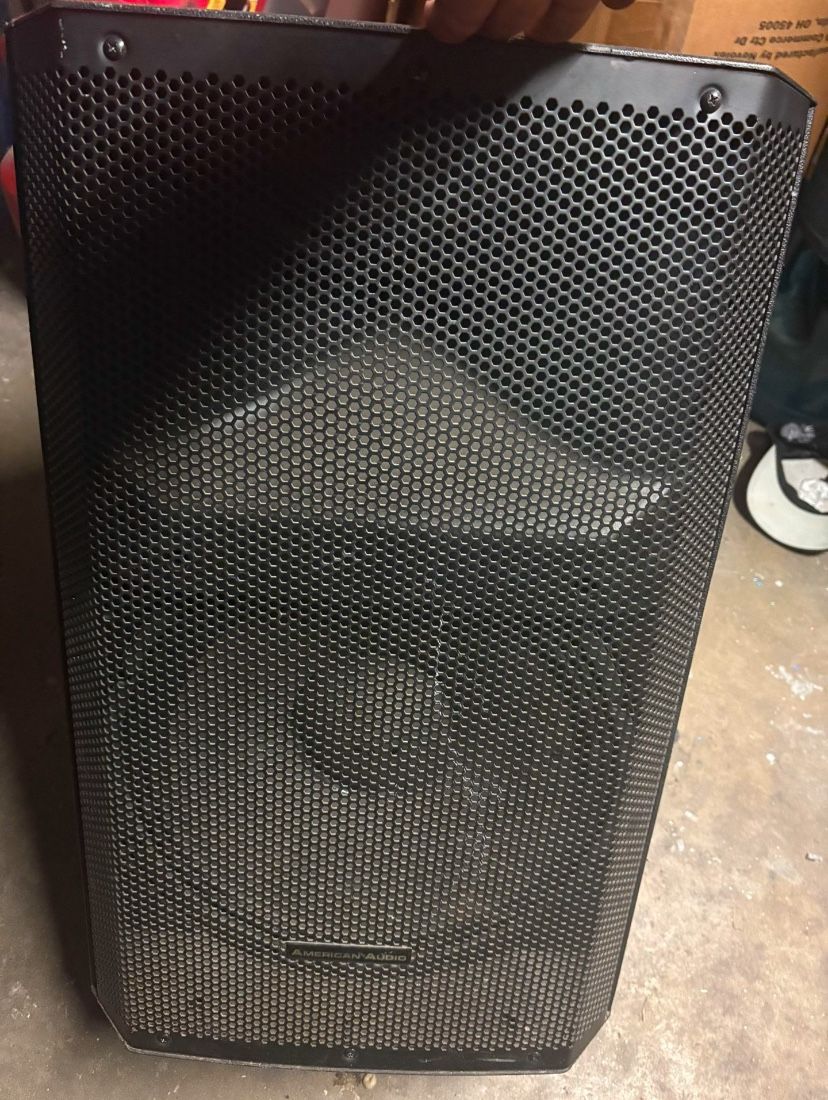 2 American Audio 15 Inch Speakers