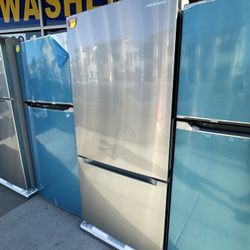 Crosley Stainless Steel 30 Inch Bottom Freezer Refrigerator Fridge