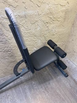 Adjustable Utility Bench Ab Decline  Fitness Exercise Utility Bench - See My Other Items 💪