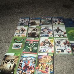 Xbox 360 Games/Ps4 Games