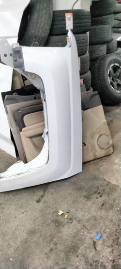 2016 CHEVY SILVERADO DRIVER SIDE FENDER