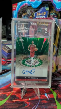 CJ McCollum Signed Graded Card NBA