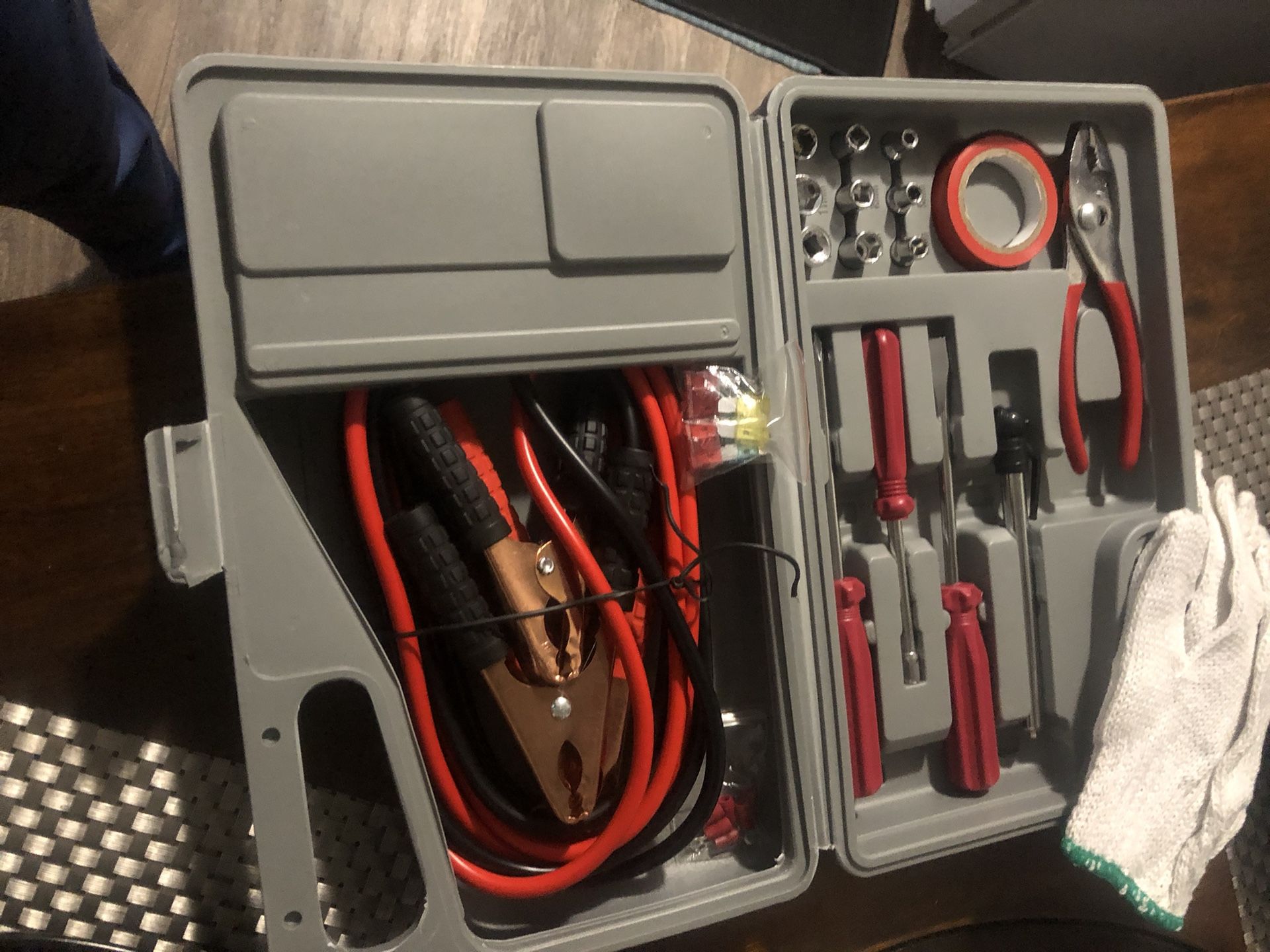 Stalwart Emergency Roadside Automobile Assistance Kit, 30 Piece Set