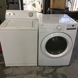 Washer And Electric Dryer Set