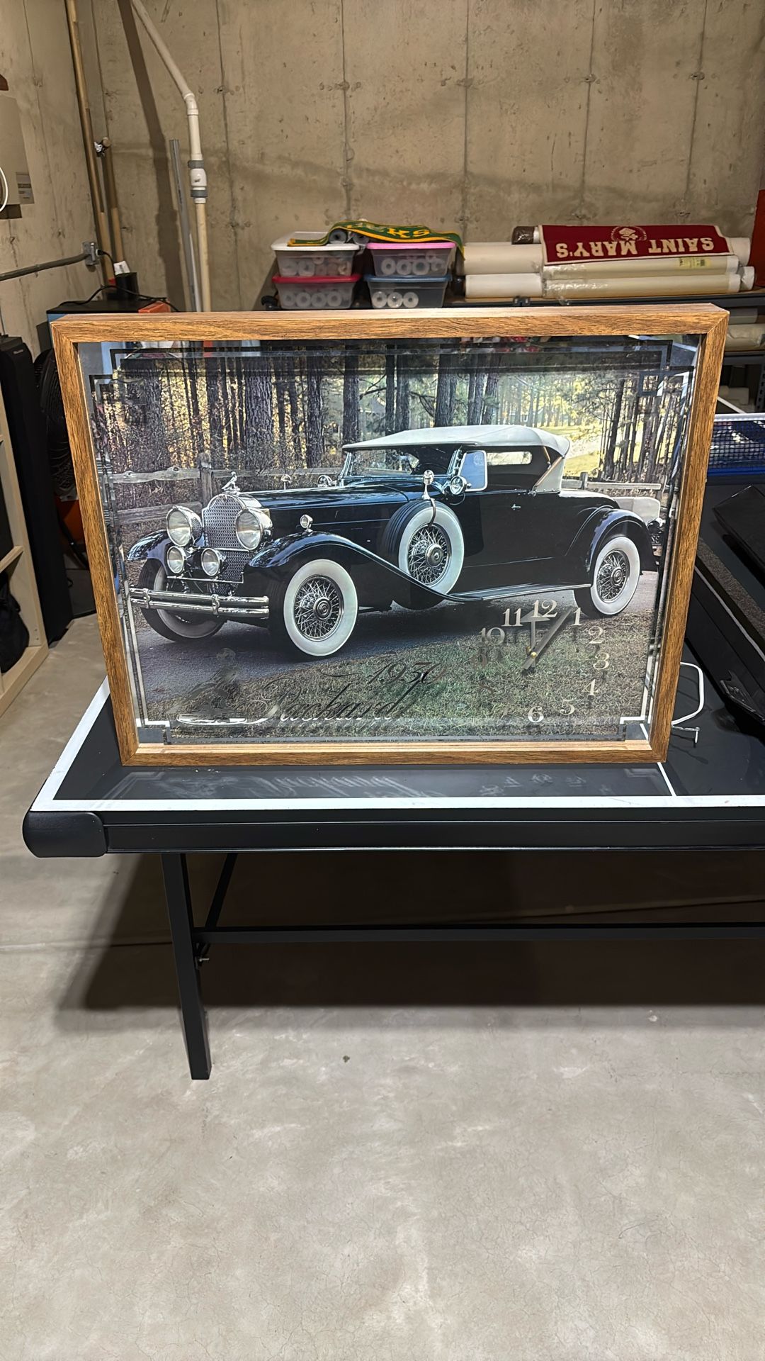 1930 Packard Clock