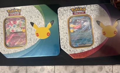 Pokemon 30th Tins