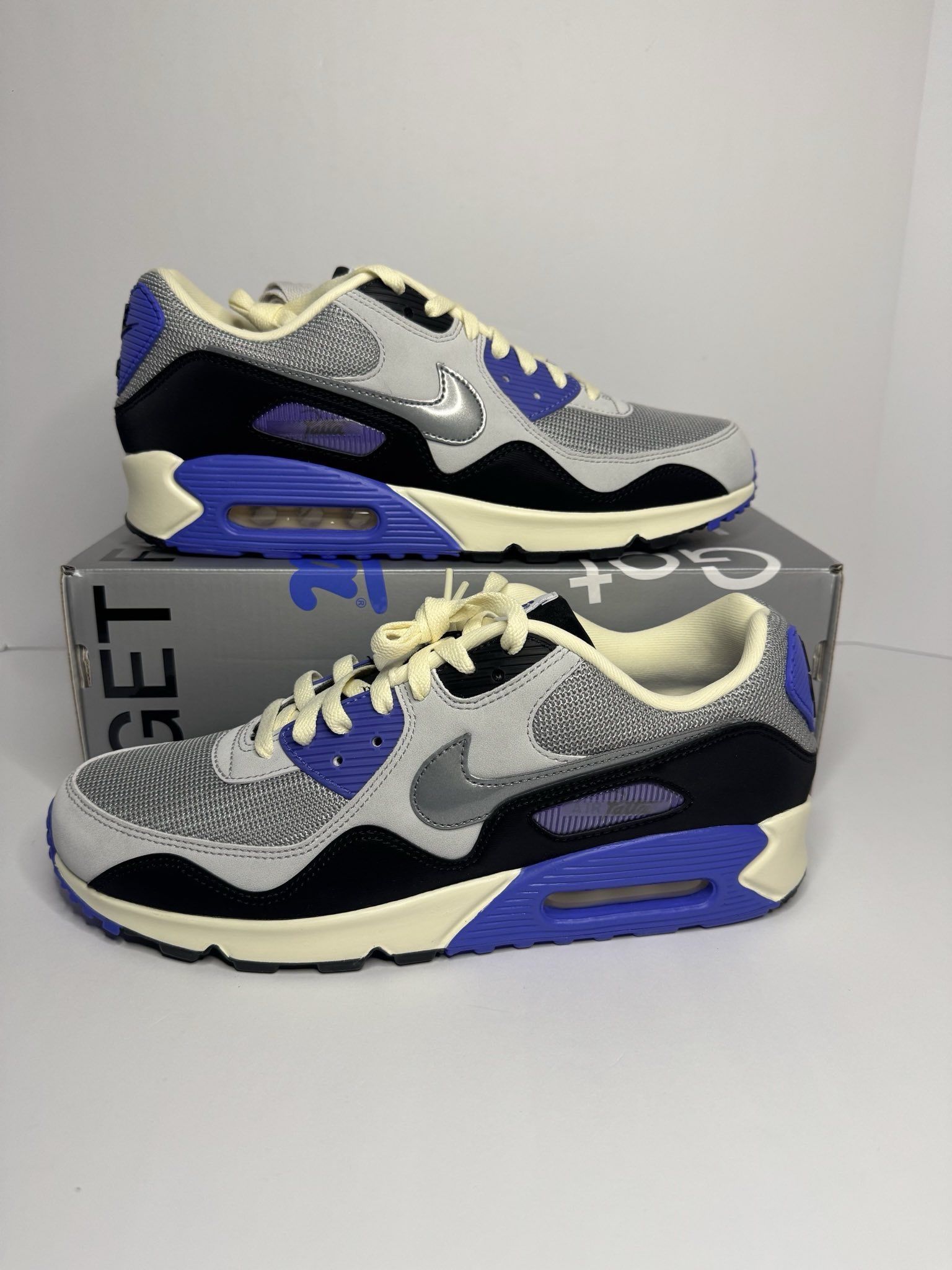 Nike Air Max 90 Patta Waves Sapphire DS Size 9 β $230 OBO π₯