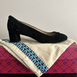 Tory Burch Black suede pumps Size 8.5