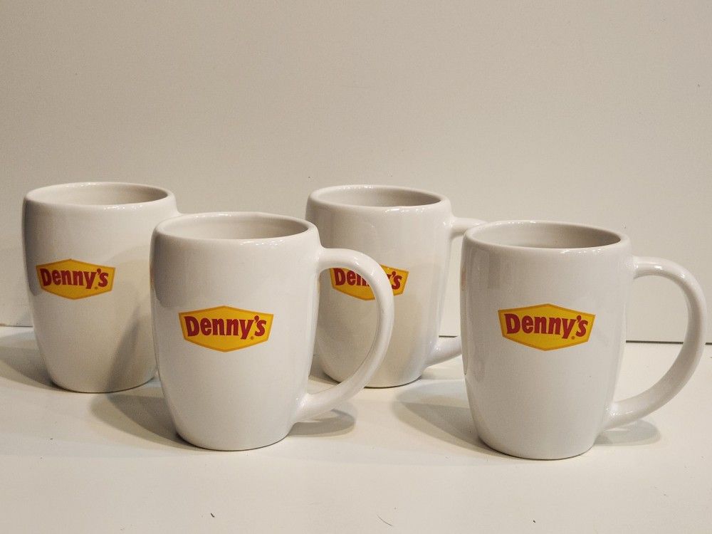 Denny’s Diversified Vintage Coffee Mug Cup Set of 4 for Sale in Battle