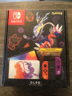Switch OLED scarlet & violet special edition