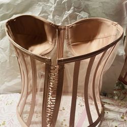 XS-S Blush Pink Corset NEW! 