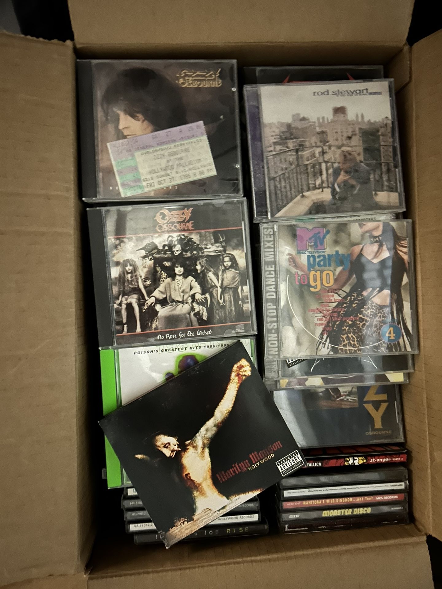 Hundreds Of Music CDs