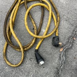 Cable 50 Amperes (25 Pies)  Precio Remate