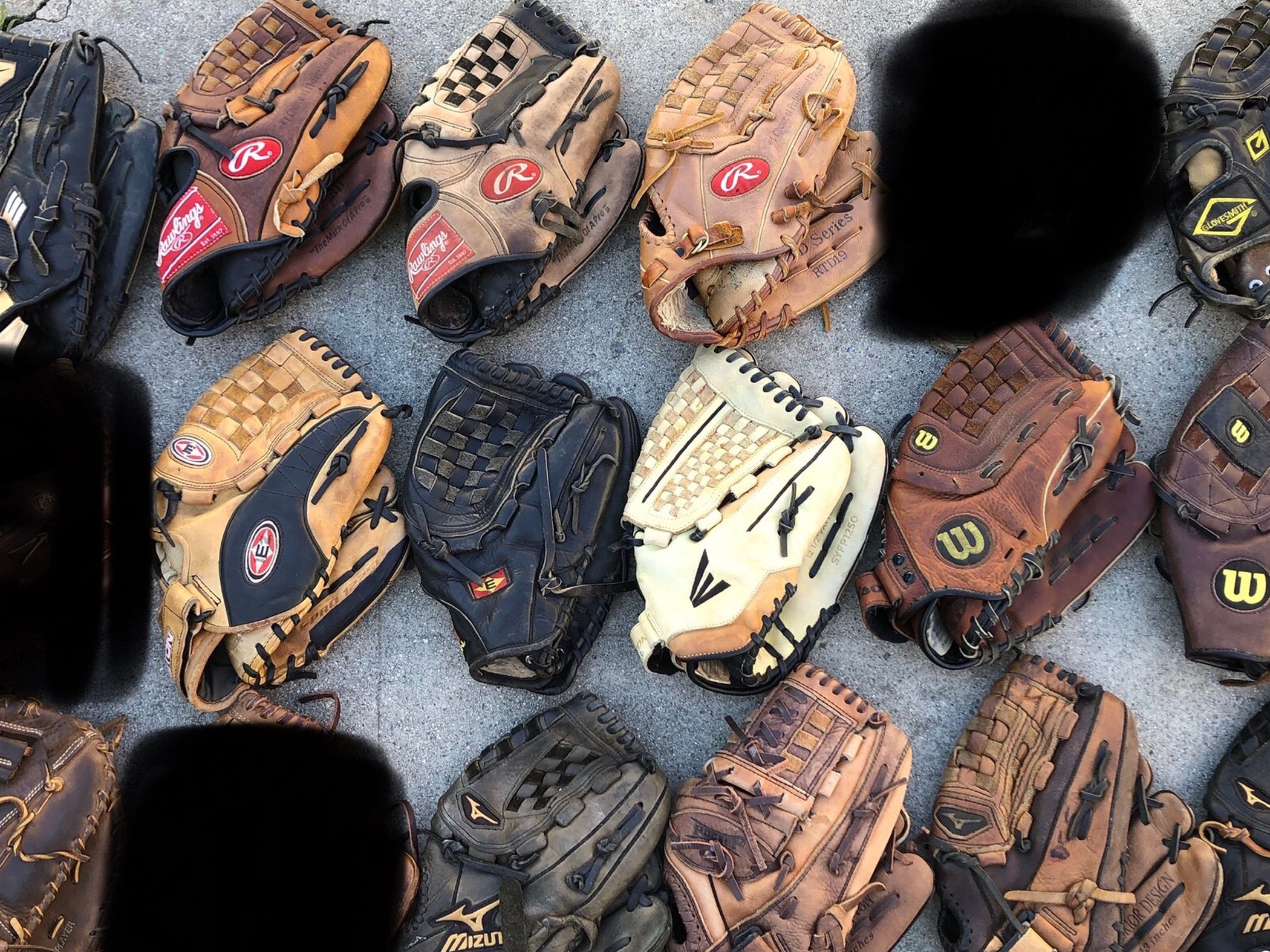 Baseball Gloves mizuno Easton Rawlings Wilson equipment bats