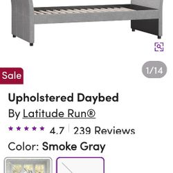 Latitude Run Upholstered twin Daybed