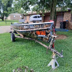 Jay hawk Jon Boat