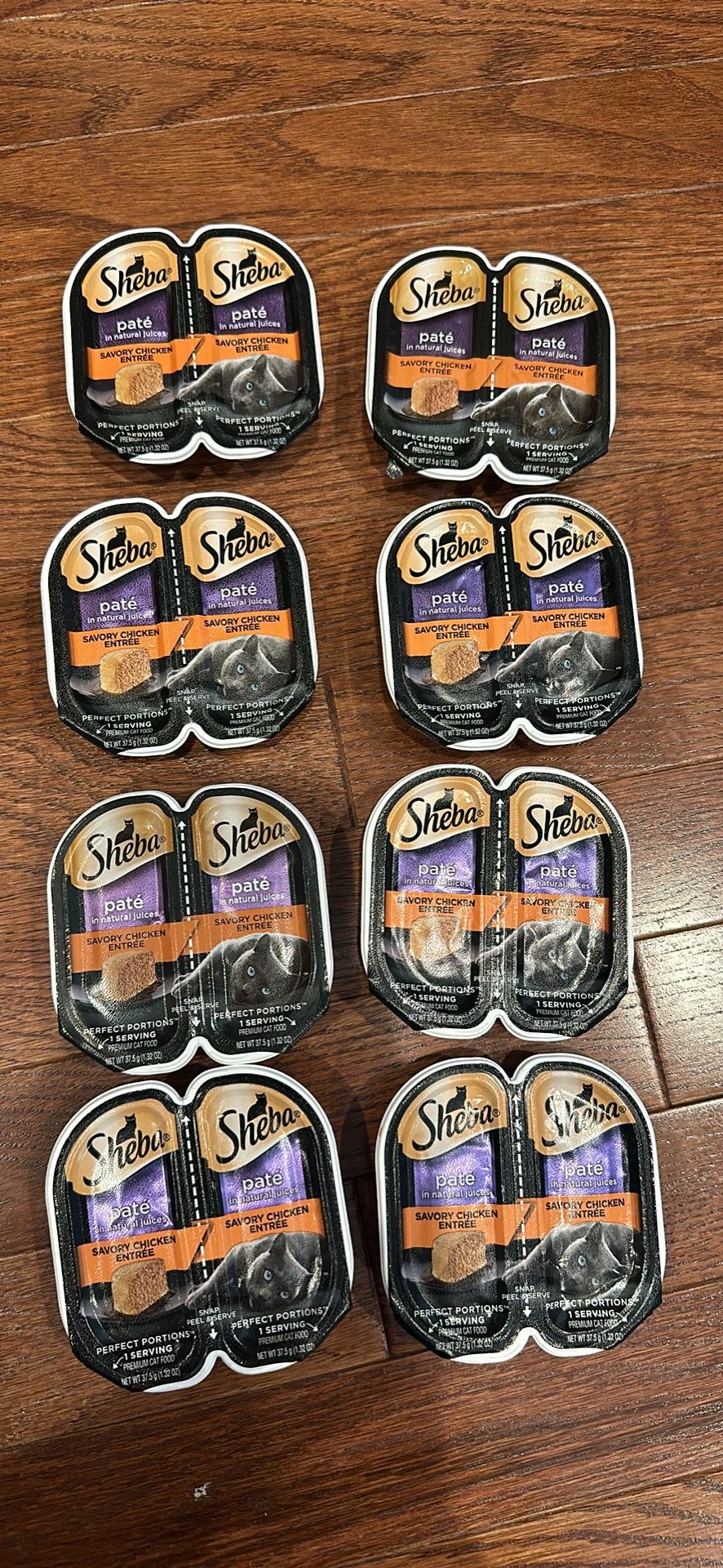 Sheba Cat wet food 8 for $6