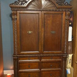 Wardrobe /Tv Armoire-Cherry 