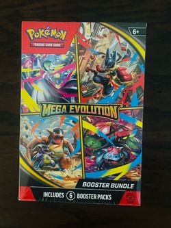 Pokémon TCG: Mega Evolution Booster Bundle sealed