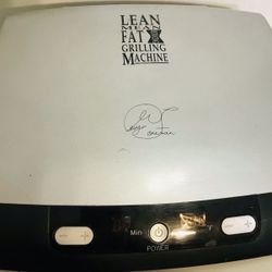 GEORGE FOREMAN LEAN MEAN FAT REDUCING GRILLING MACHINE