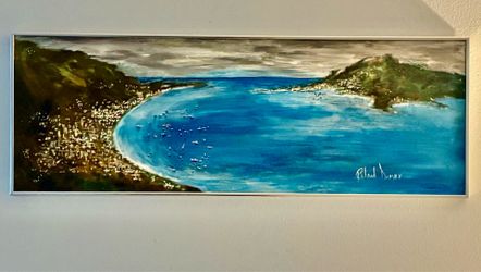 Oil painting by local artist of NSB
