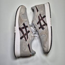 Asics Lyte 1201A477 Classic Mens Shoes Size 12 Red Black Gray Casual