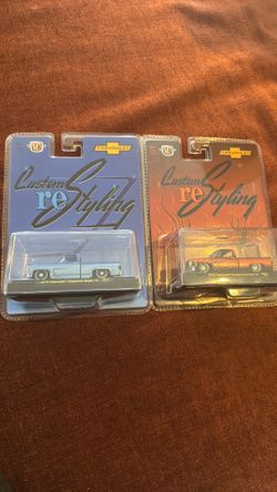 Custom re styling both are Chase 1973 Chevrolet Cheyenne super 10
