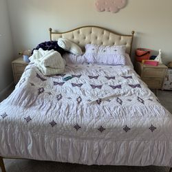 Cama Y Colchón Matrimonial/ Bed And Mattress Full