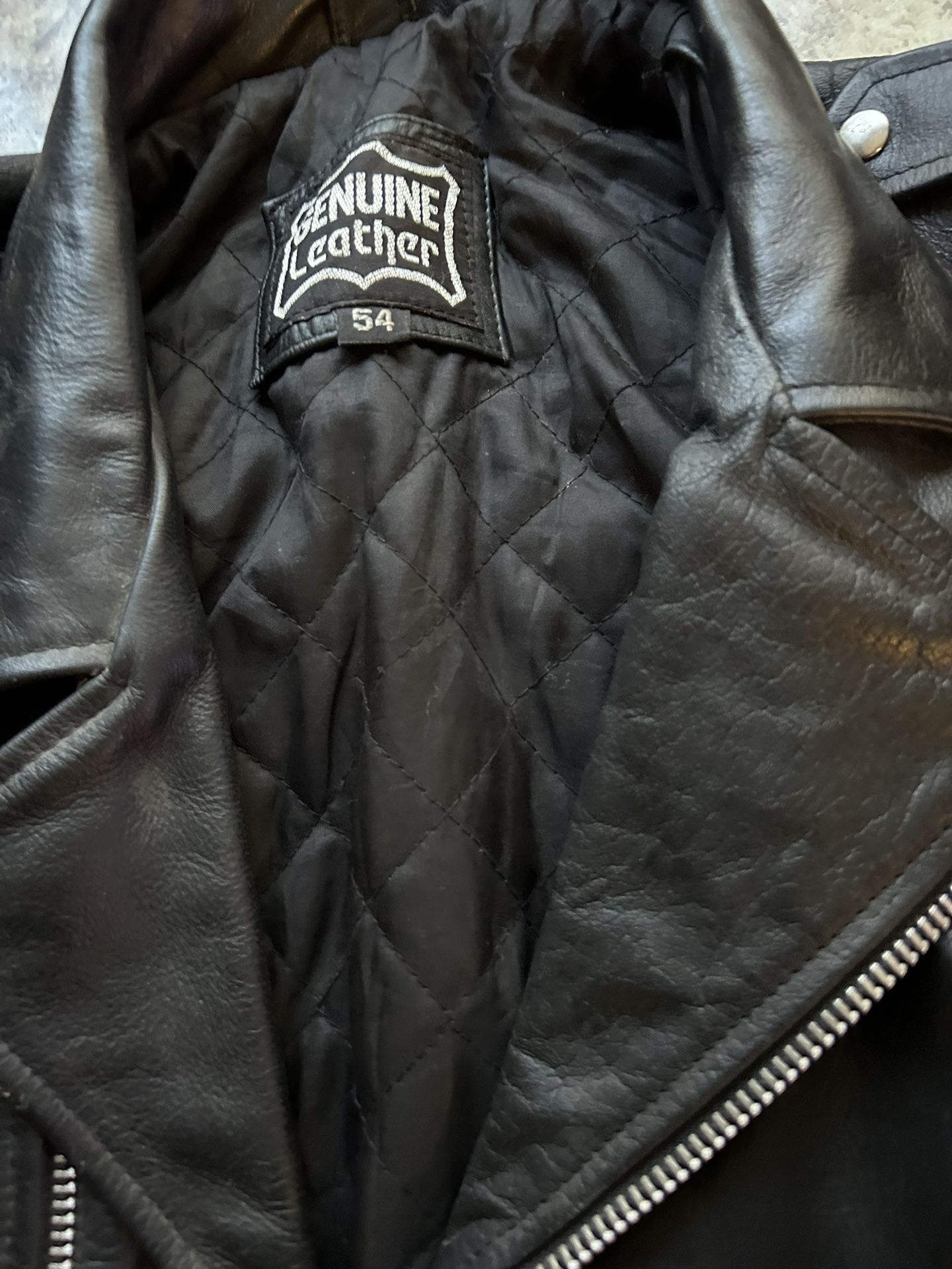 Harley Leather Jacket.   And Boots.  Size 11 