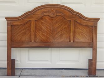 FREE Queen size Hardwood Headboard if you come get it