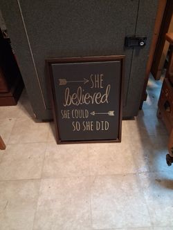 She Believed Good Condition (Cash Only)
