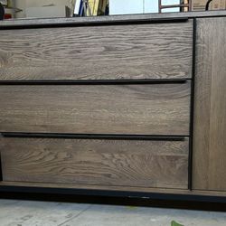 Wood & Metal Buffet Sideboard