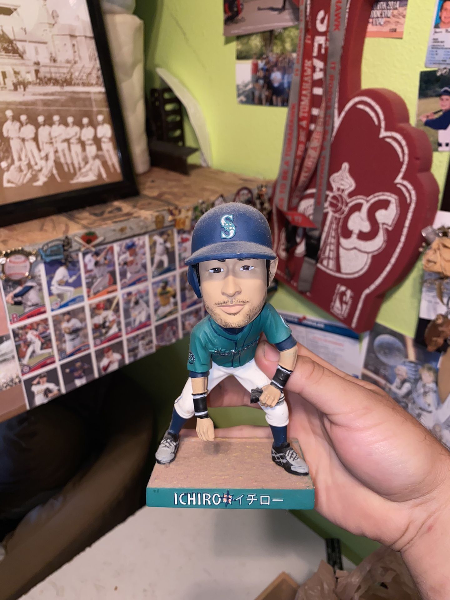 Rare 2012 Ichiro Suzuki Mariners Bobblehead