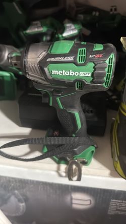 METABO 18V CORDLES BRUHLESS VARIABLE SPEED 1/2 IMPACT WRENCH TOOL ONLY NEW