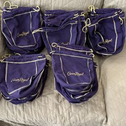 50 CROWN ROYAL BAGS