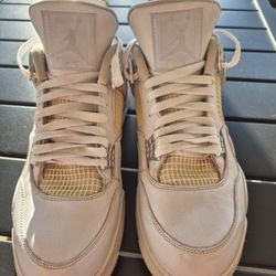 Jordan Retro 4 Pure Money White
