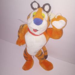 Vintage Kelloggs Team Tony The Tiger Stuffed Animal 15'' Plush Toy 2001