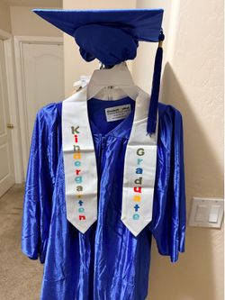 Graduation cap and gown