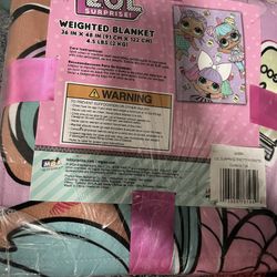 lol blanket Weight Brand New 