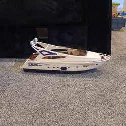 Vintage Majorette Stream Liner Toy Boat