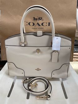 COACH medium size satchel NWT 11.75" L× 6"W× 7.5"H • Weight: 2 lbs Pick up in Pico Rivera