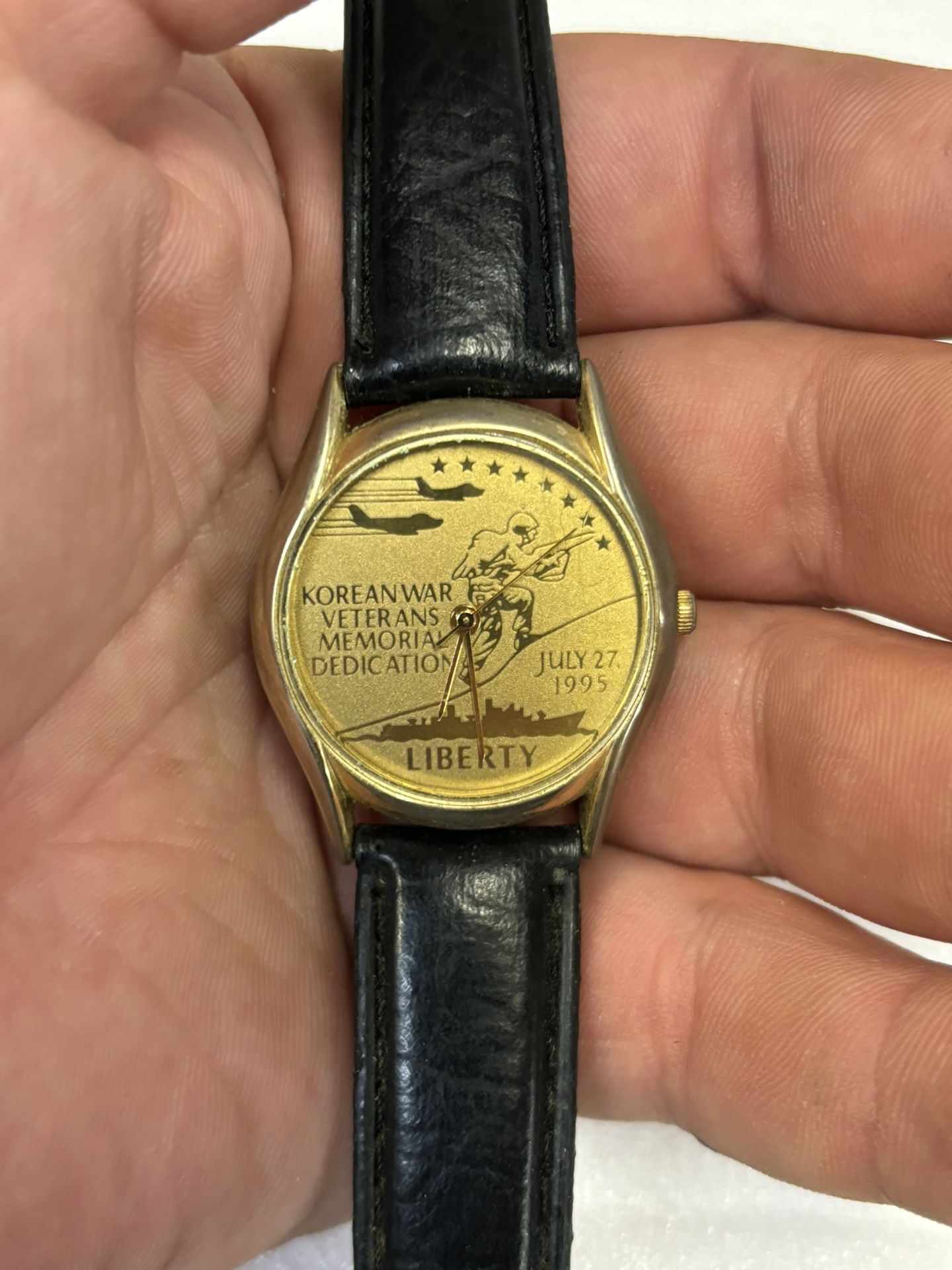 Korean War Veterans Memorial Unisex Watch! New Battery! 