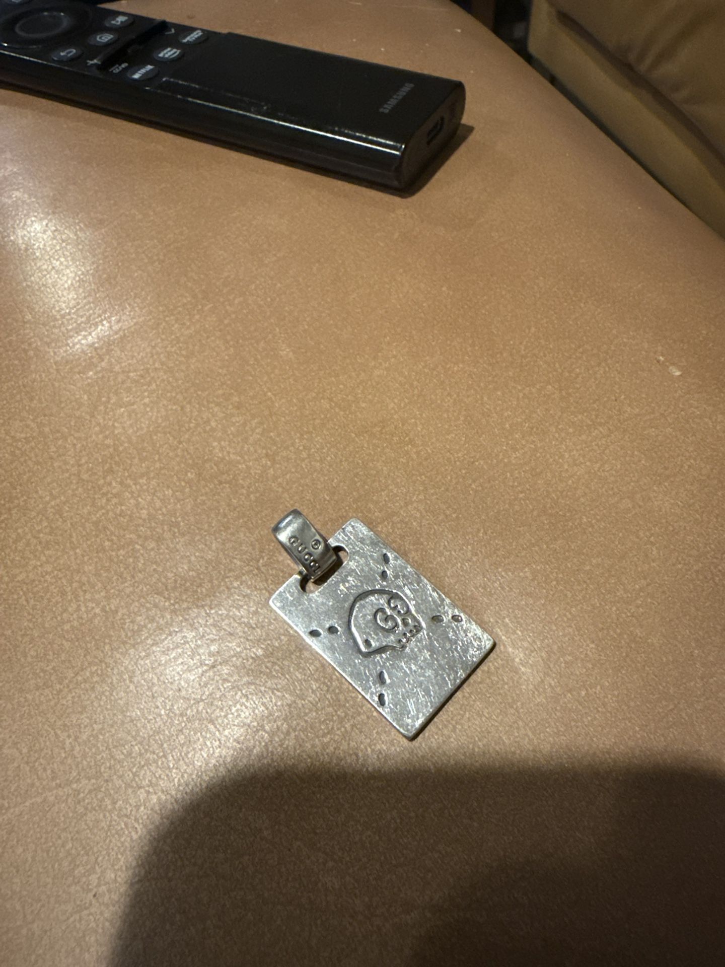 Gucci Skull Pendant + Chain