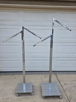 Stainless garment/clothing racks