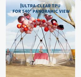 Transparent Bubble Tent Pop Up