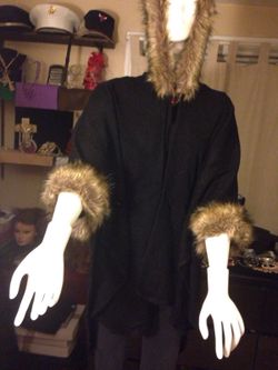 Cape/cardigan one size fits all