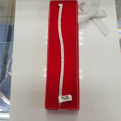 Tennis Bracelet 14K 18.5G 5.6 Karat Natural Diamonds 